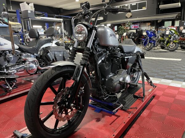 2015y XL883N ブレーキのアップグレード