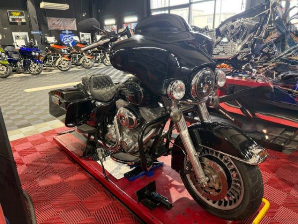 ’10 FLHT ハンドルバー交換