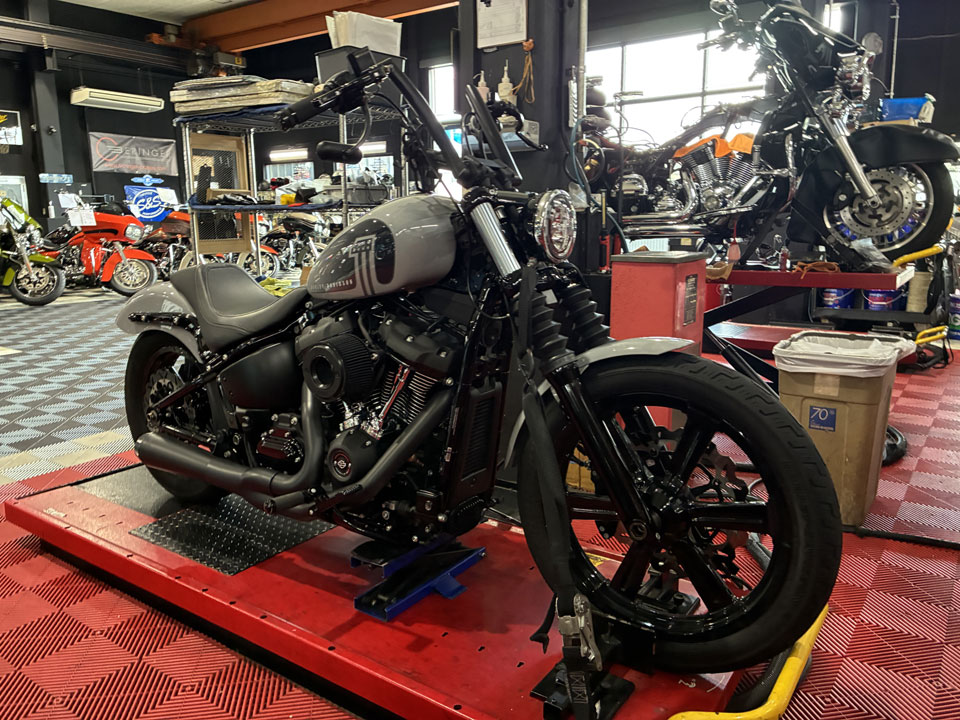 2024y FXBBS カスタム作業を開始致しました。