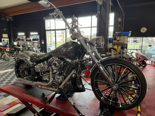 ’15 FXSB アクスルシャフト交換